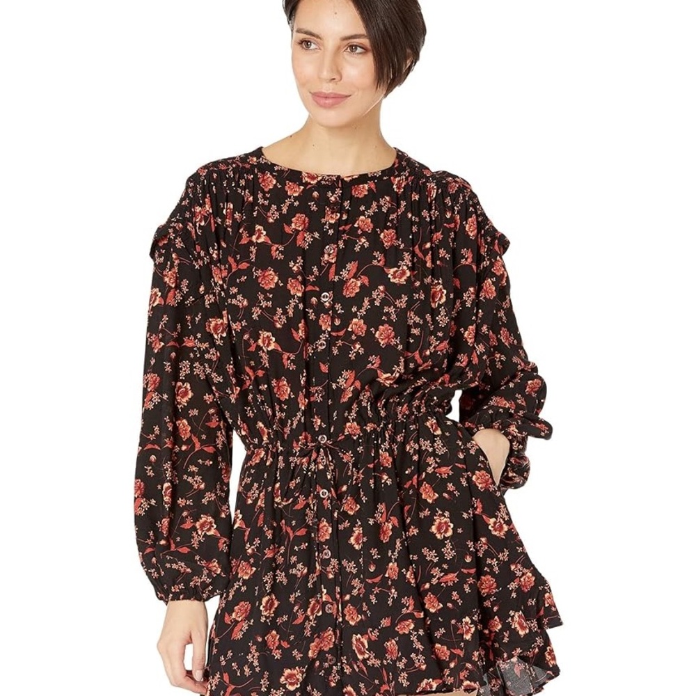 Free People Flower Fields Mini Dress